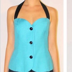 Vintage Christian Dior halter top